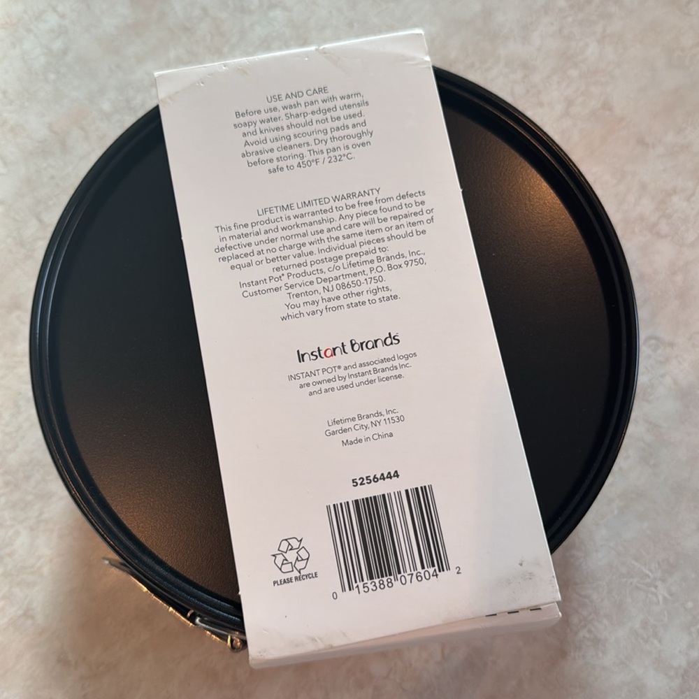 Instant Pot Springform Pan - Brand New - Picture 3 of 3